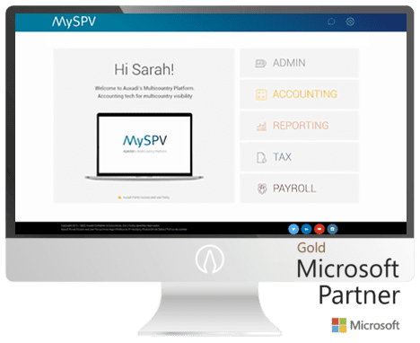 MySPV - Nuestra tecnología contable multicountry para los servicios internacionales de contabilidad