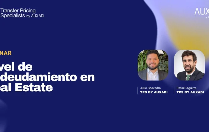 TPS by Auxadi endeudamiento Real Estate inmobiliario